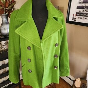 WAIST LENGTH SPRING PEACOAT